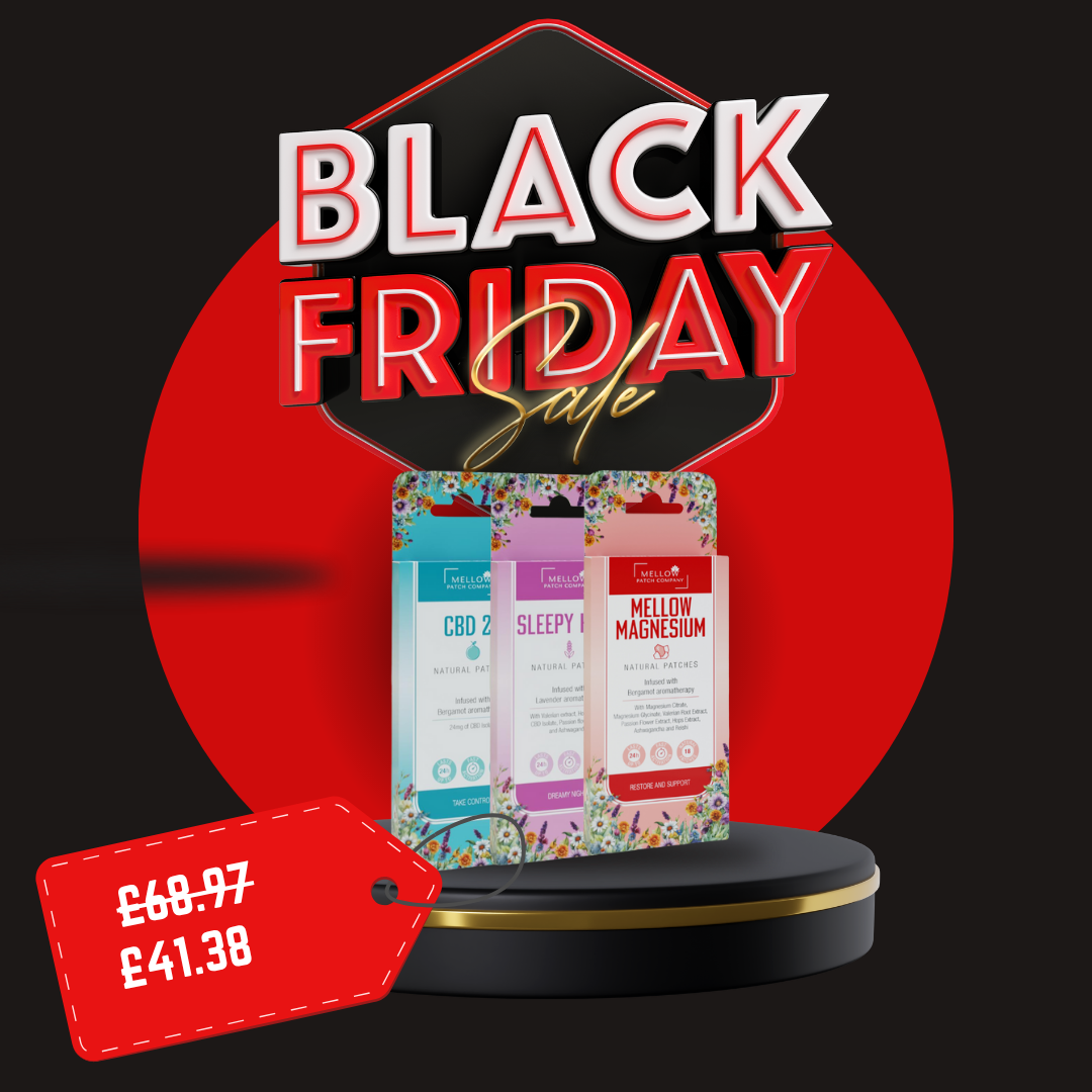 The Sleep Bundle - Sleepy Head, CBD 24, Mellow Magnesium (54 Patches)