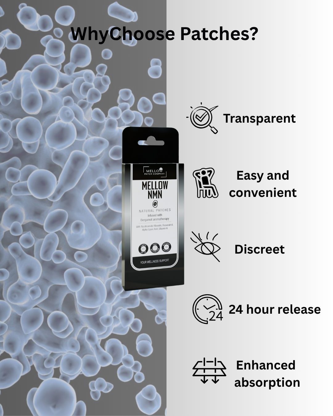 The Complete Glow Trio - Energy, Radiance, Calm - (54 Patches)