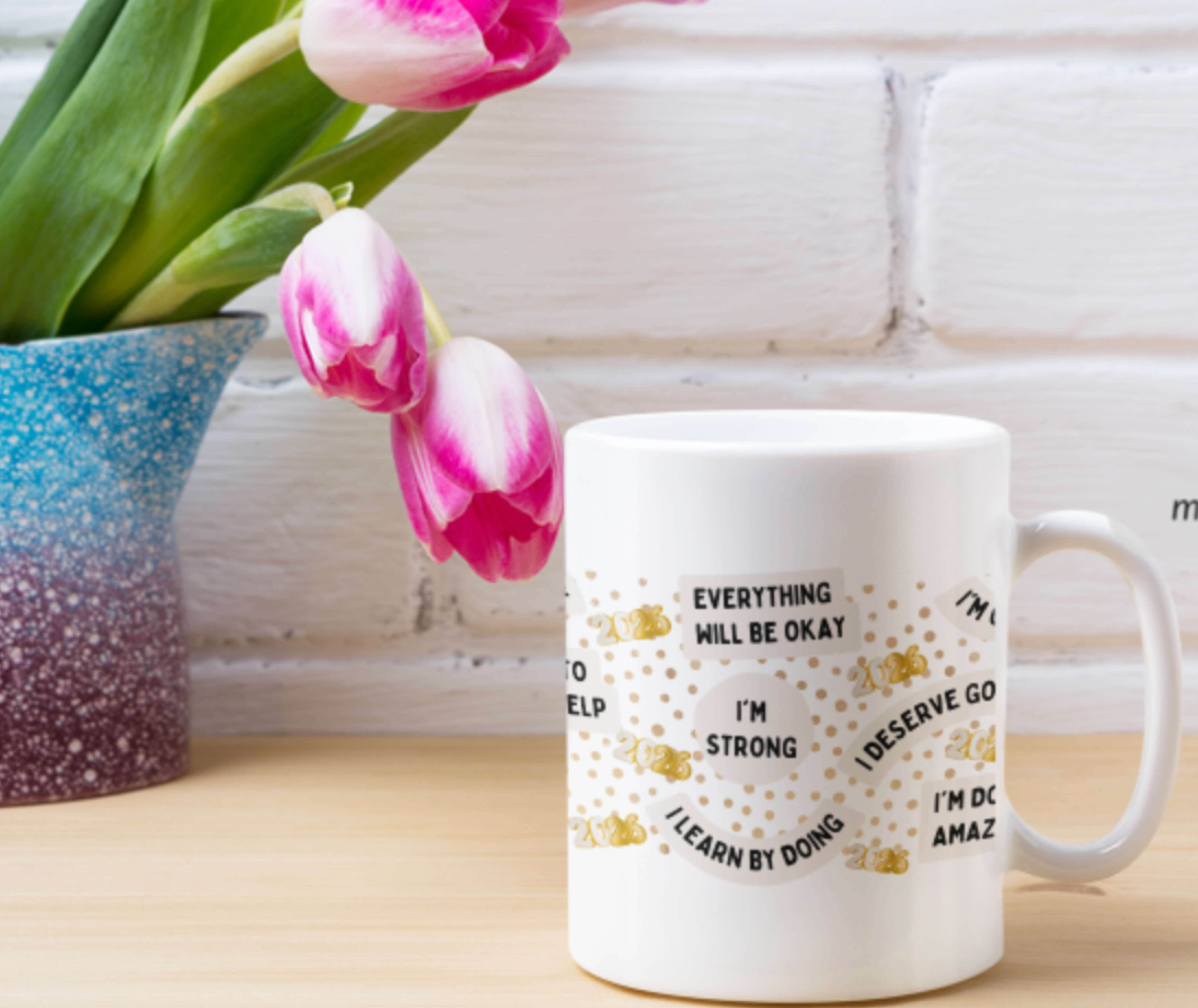 ✨ 2026 New Year Affirmations Mug Start your year with intention, one sip at a time.