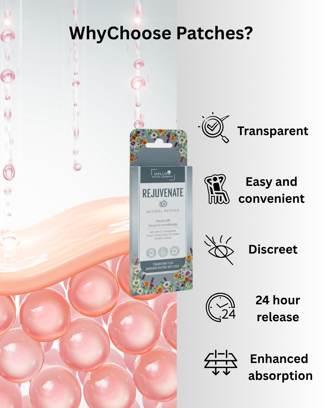 The Complete Glow Trio - Energy, Radiance, Calm - (54 Patches)