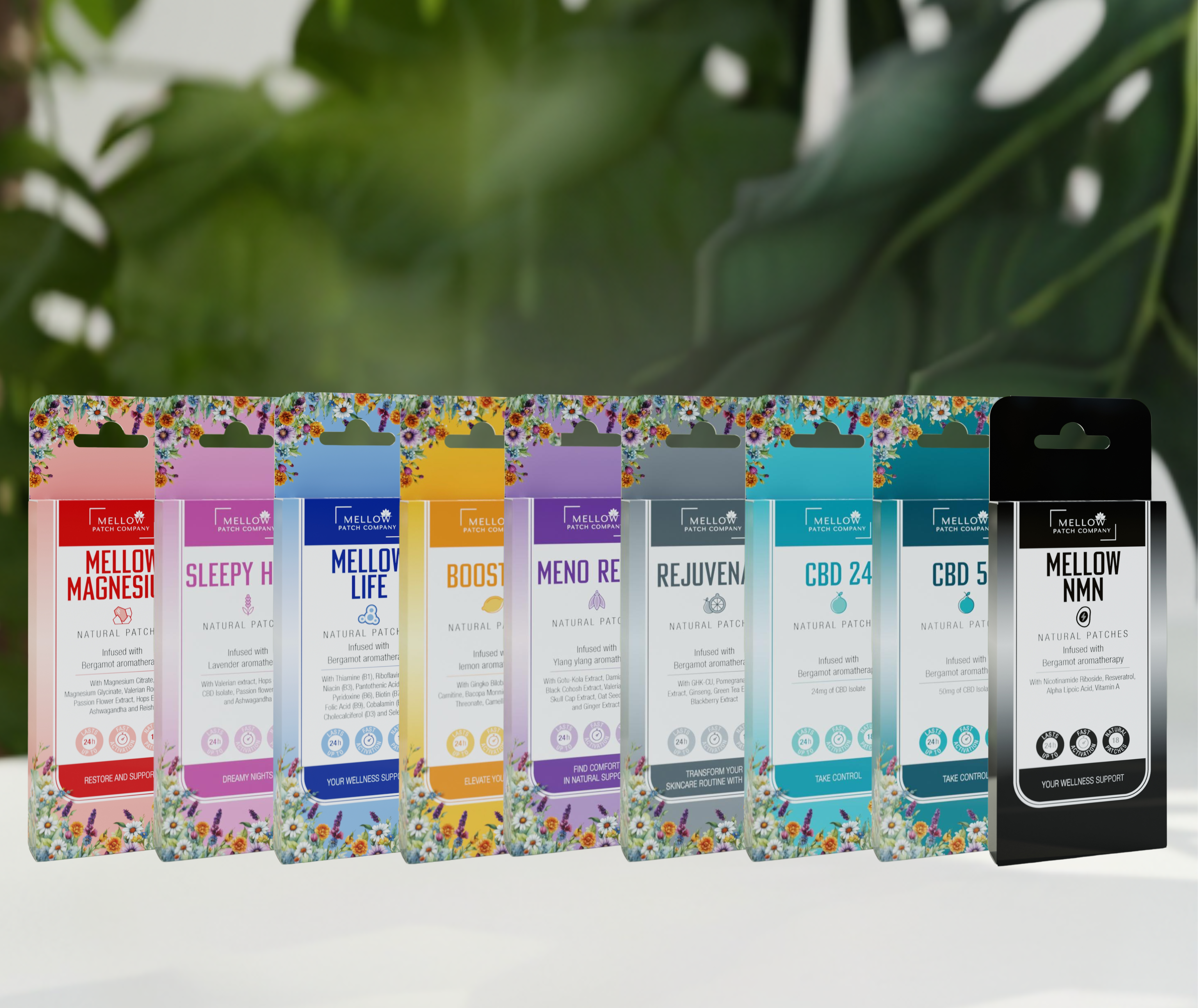 Mellow Patch Complete Wellness Bundle (108 Patches)