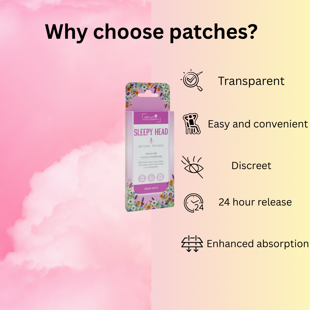 Sleepy Head Patches (18 Patches)