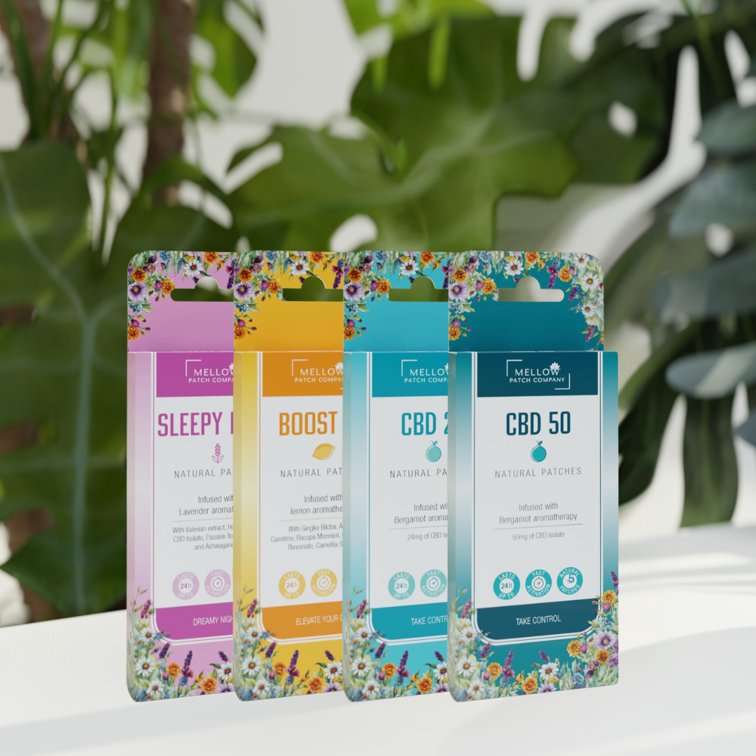 The Welcome Bundle -CBD 24, CBD 50 Boost Me, Sleepy Head (20 Patches)